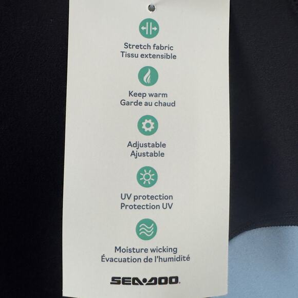 Sea-Doo Neoprene 3mm Exotic Shorty Wetsuit Element Proof Stretch Side Pocket NWT - Picture 9 of 16